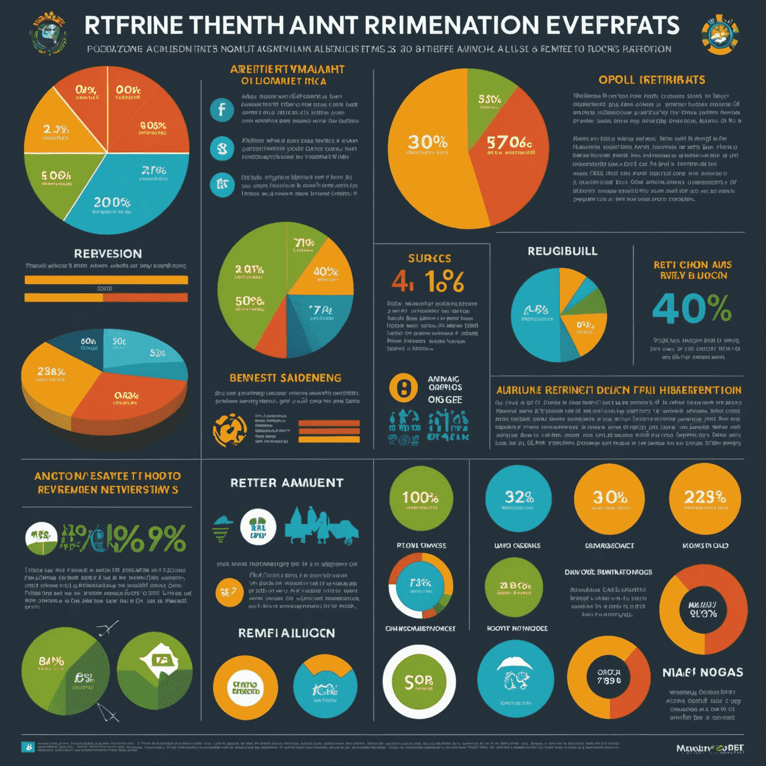 Infographic showing various retirement planning options in South Africa, including pension funds, retirement annuities, and investment strategies